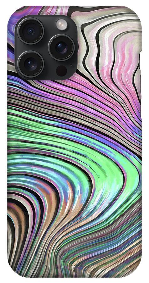 Pastel Pearl Wave - Phone Case