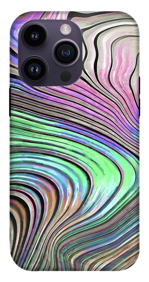 Pastel Pearl Wave - Phone Case