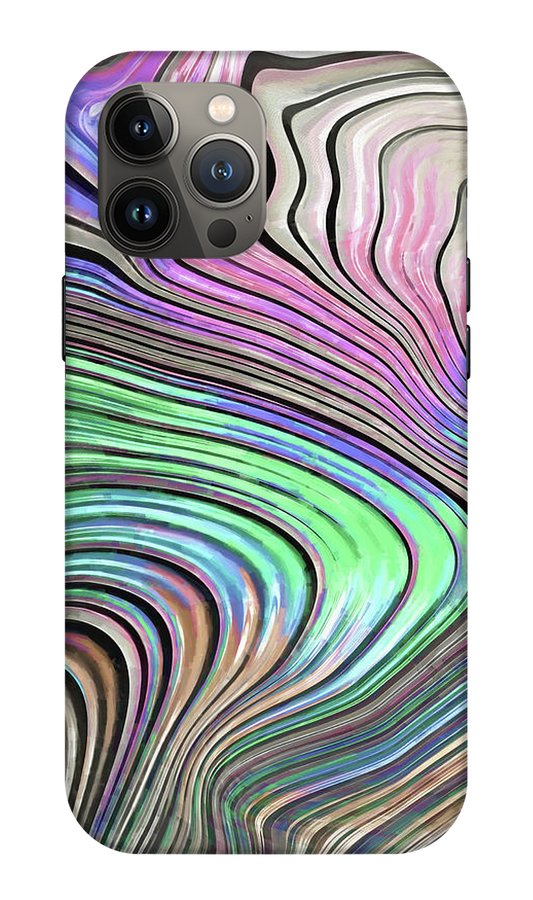 Pastel Pearl Wave - Phone Case