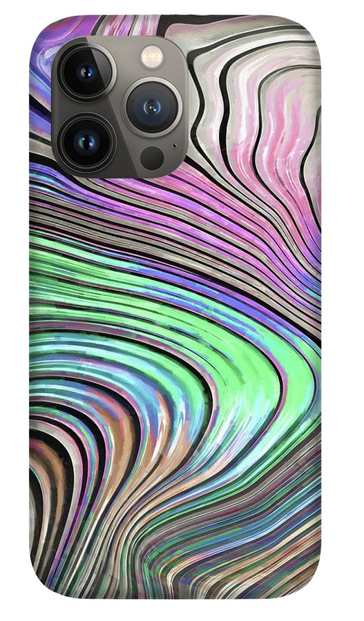 Pastel Pearl Wave - Phone Case