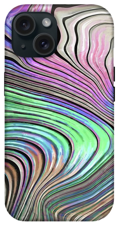 Pastel Pearl Wave - Phone Case