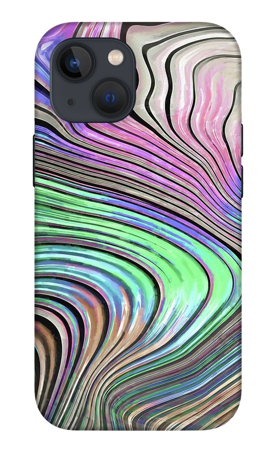 Pastel Pearl Wave - Phone Case