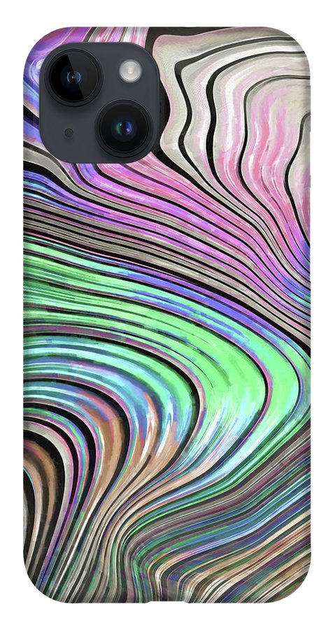 Pastel Pearl Wave - Phone Case
