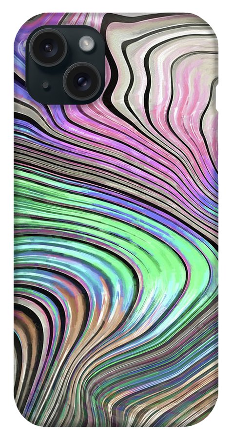 Pastel Pearl Wave - Phone Case
