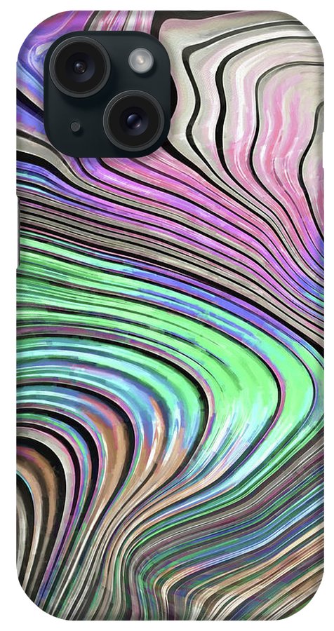 Pastel Pearl Wave - Phone Case