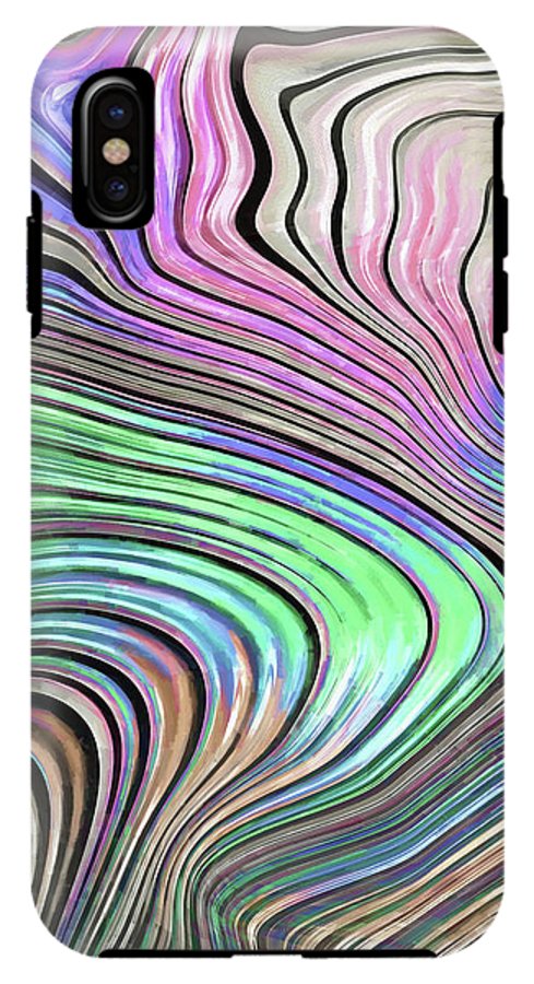 Pastel Pearl Wave - Phone Case