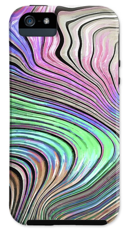 Pastel Pearl Wave - Phone Case