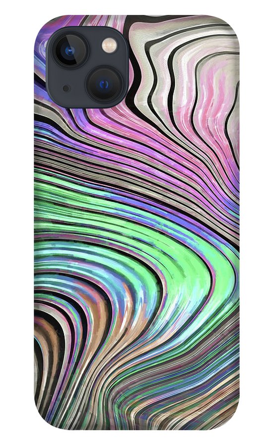 Pastel Pearl Wave - Phone Case