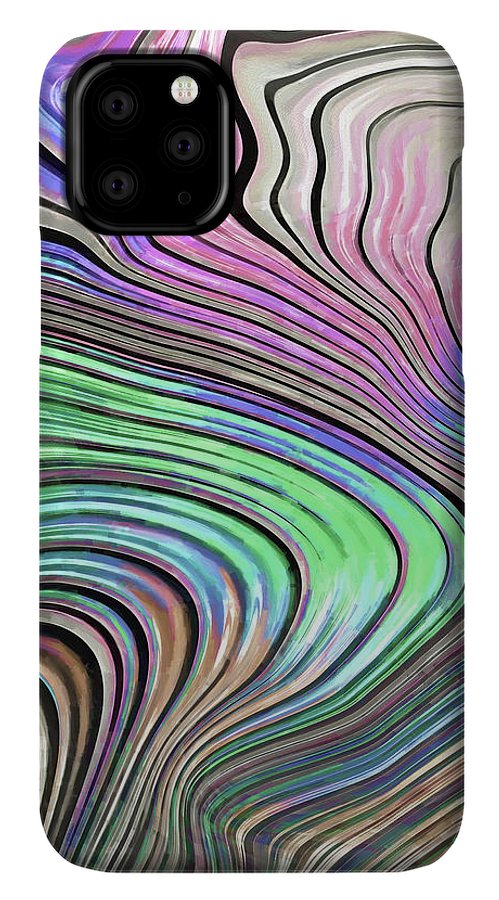 Pastel Pearl Wave - Phone Case