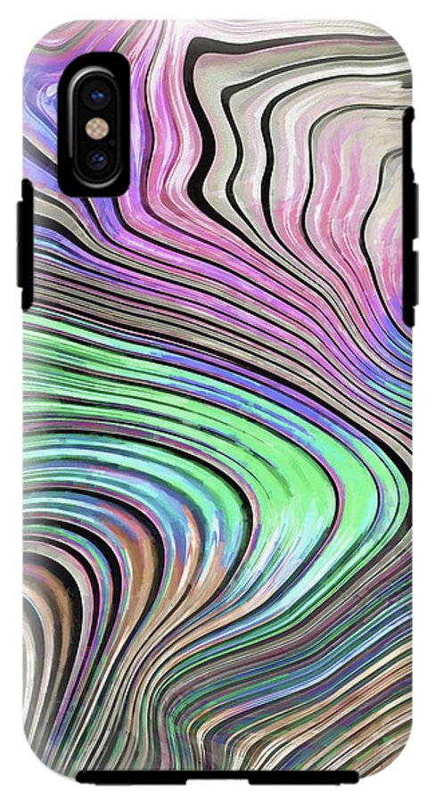 Pastel Pearl Wave - Phone Case