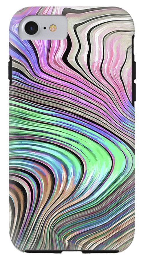 Pastel Pearl Wave - Phone Case