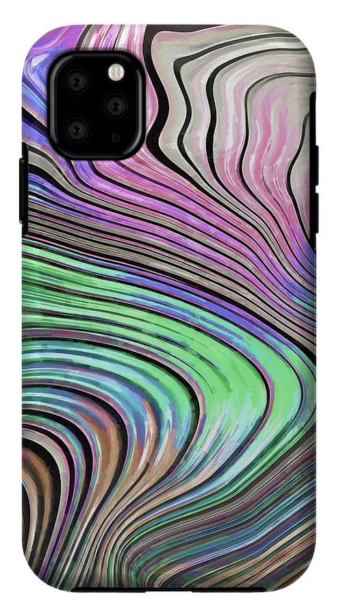 Pastel Pearl Wave - Phone Case