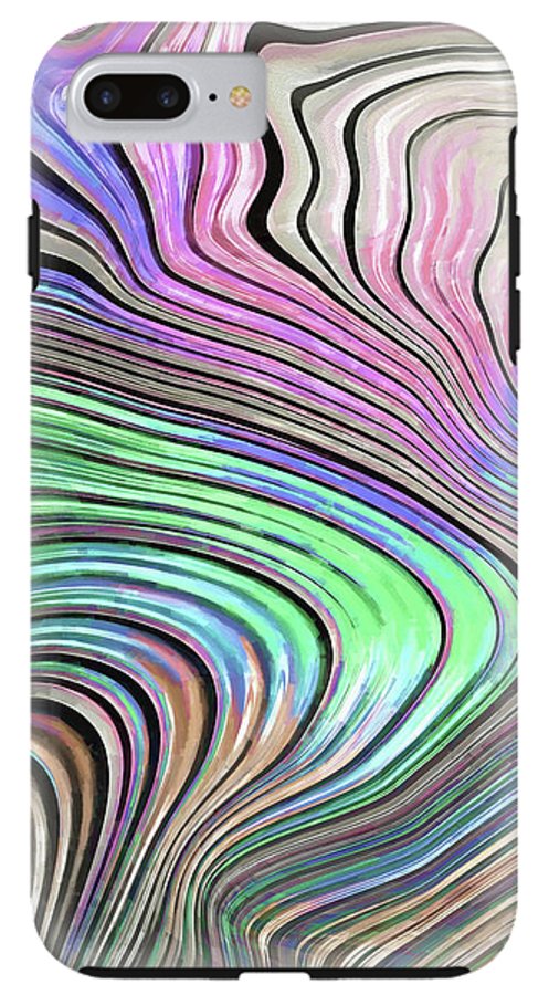 Pastel Pearl Wave - Phone Case