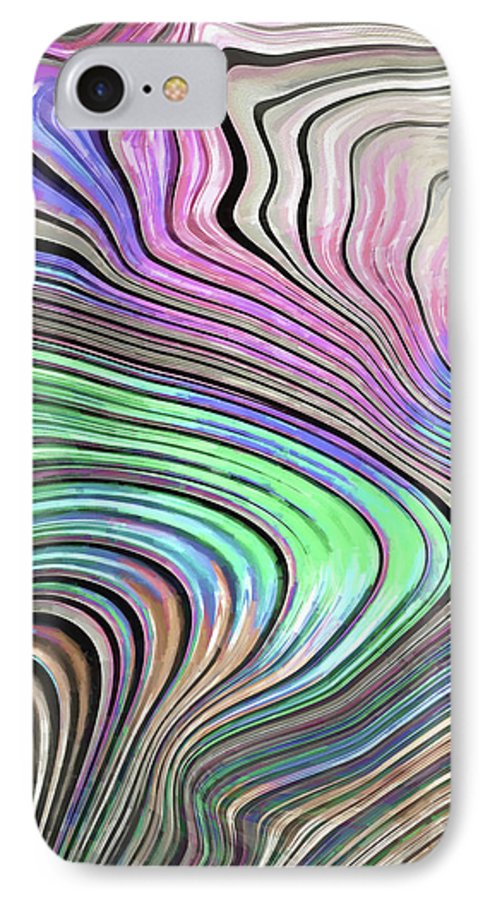 Pastel Pearl Wave - Phone Case