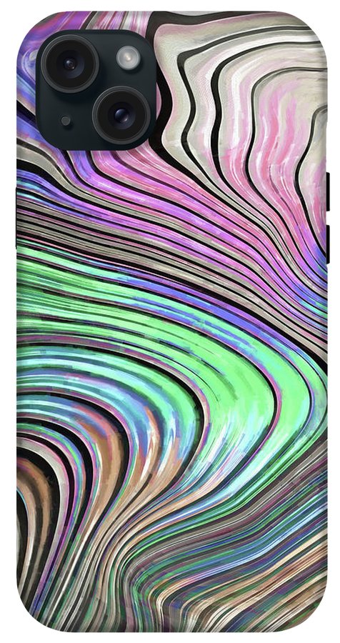 Pastel Pearl Wave - Phone Case