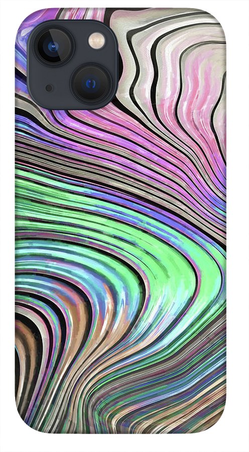 Pastel Pearl Wave - Phone Case