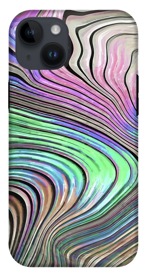 Pastel Pearl Wave - Phone Case
