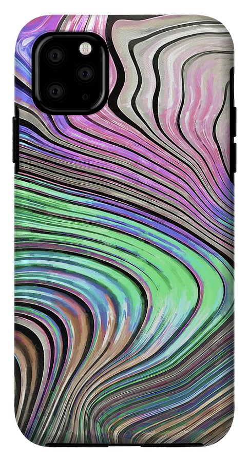 Pastel Pearl Wave - Phone Case