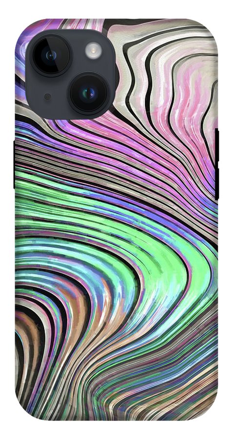 Pastel Pearl Wave - Phone Case