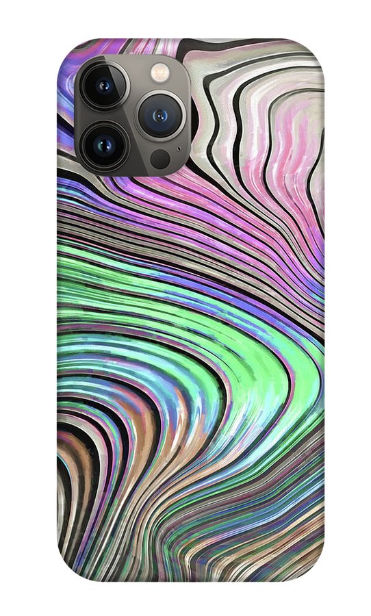 Pastel Pearl Wave - Phone Case