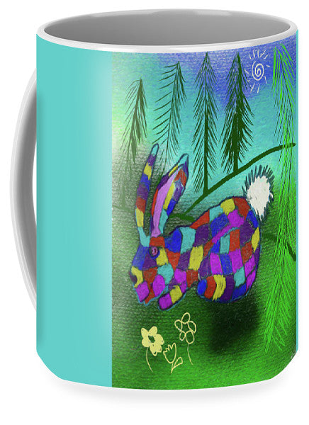 Patchwork Bunny - Mug