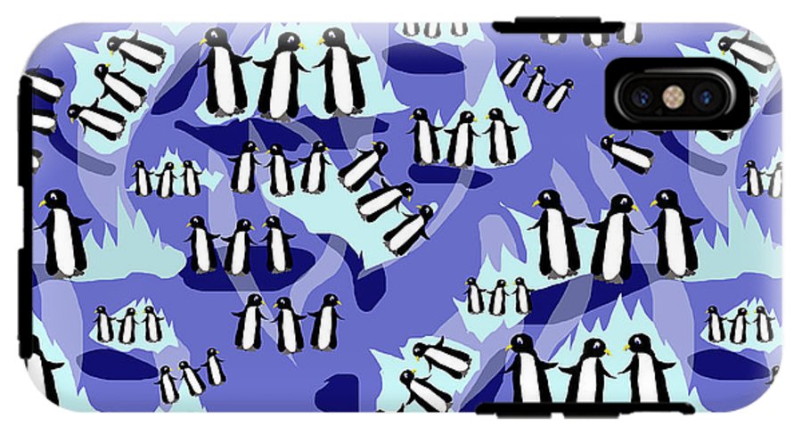 Penguins Pattern - Phone Case