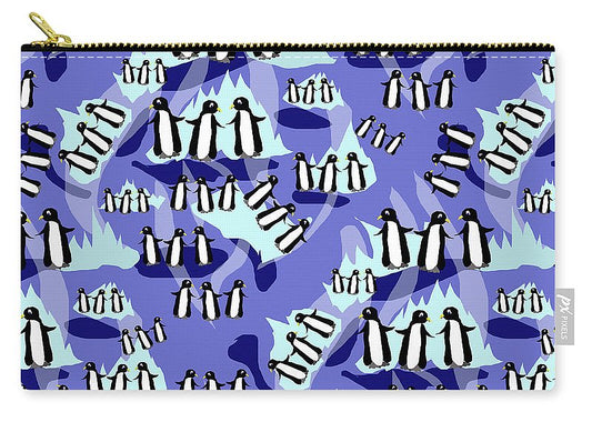 Penguins Pattern - Carry-All Pouch