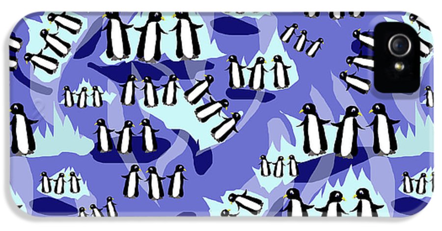 Penguins Pattern - Phone Case