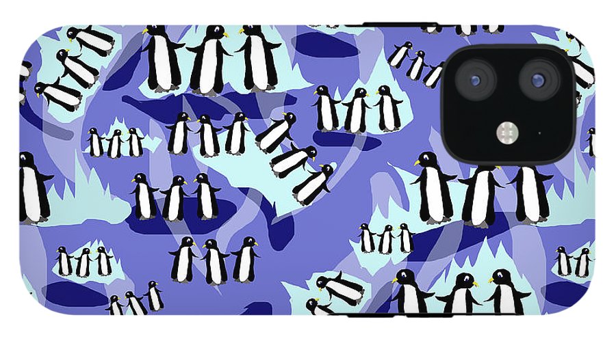 Penguins Pattern - Phone Case