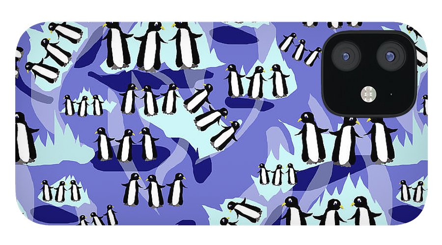Penguins Pattern - Phone Case