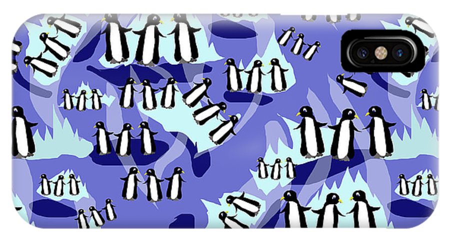 Penguins Pattern - Phone Case