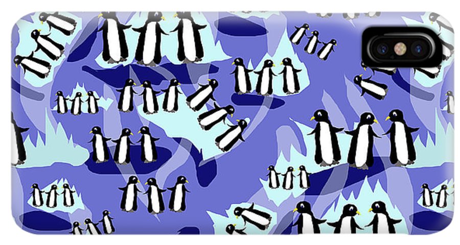 Penguins Pattern - Phone Case