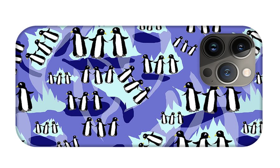 Penguins Pattern - Phone Case