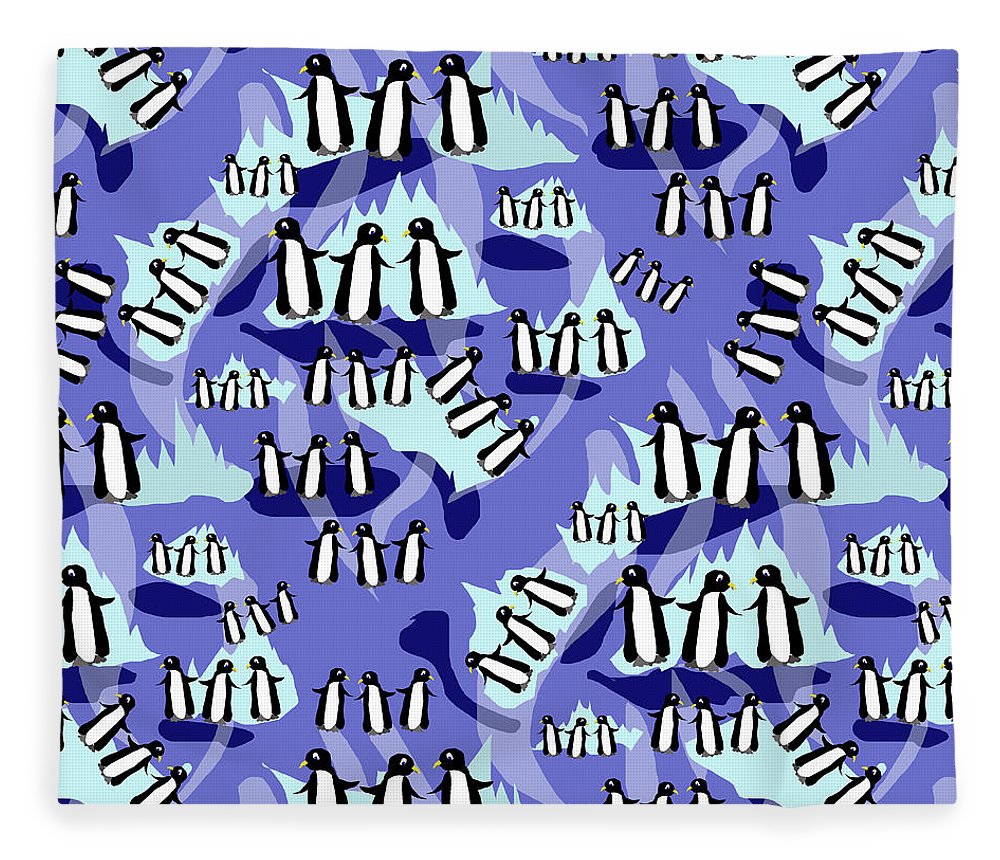 Penguins Pattern - Blanket