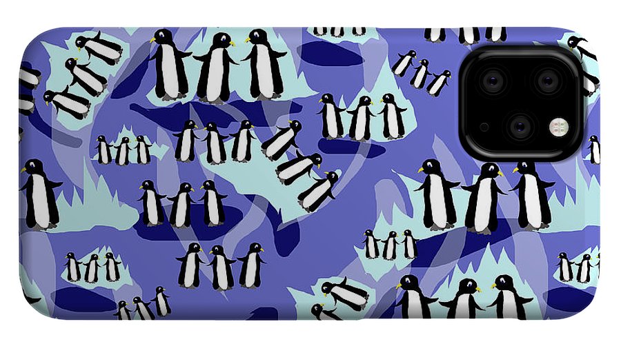 Penguins Pattern - Phone Case
