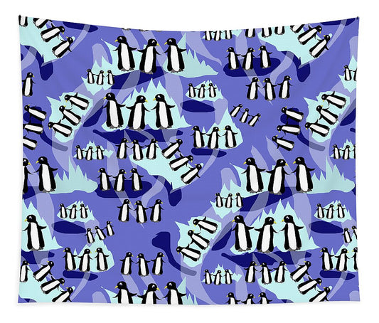 Penguins Pattern - Tapestry