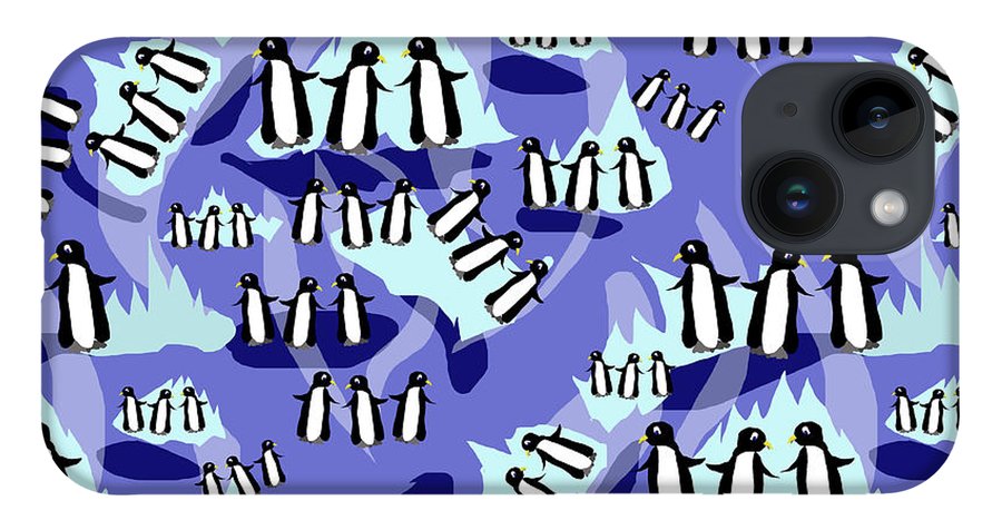 Penguins Pattern - Phone Case