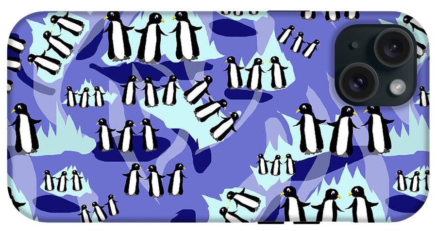 Penguins Pattern - Phone Case