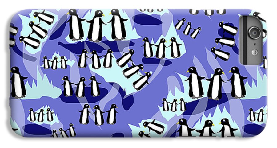 Penguins Pattern - Phone Case