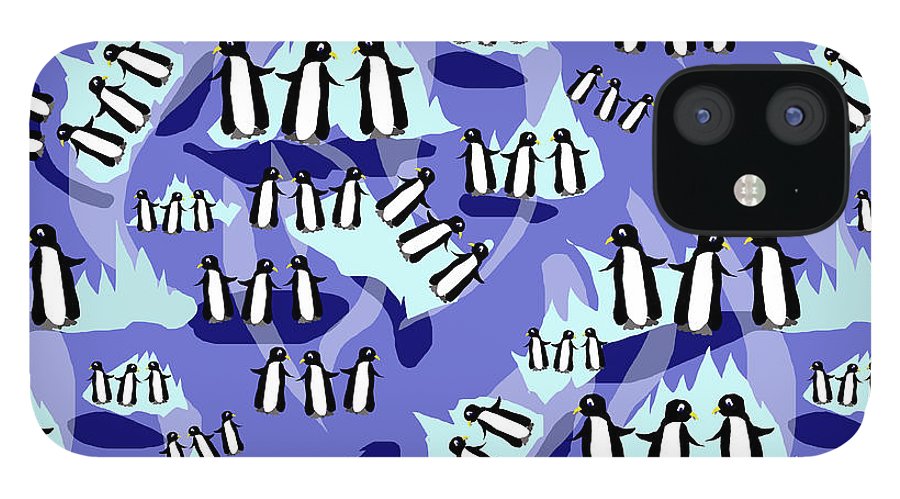 Penguins Pattern - Phone Case