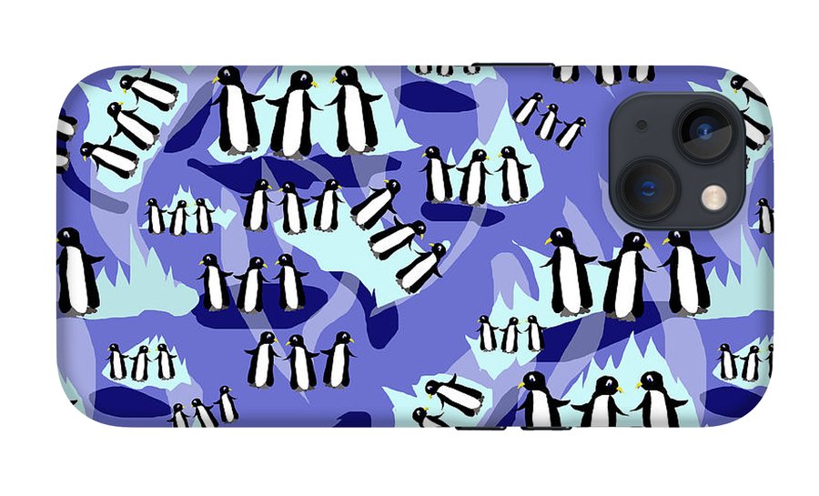 Penguins Pattern - Phone Case