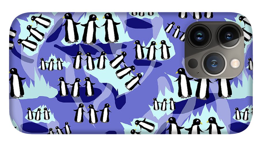 Penguins Pattern - Phone Case