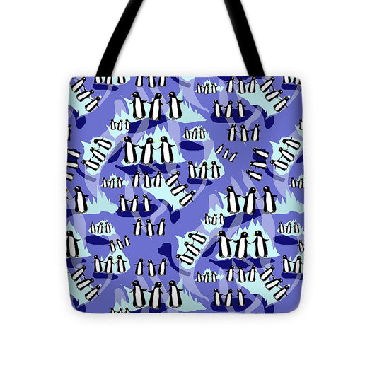 Penguins Pattern - Tote Bag