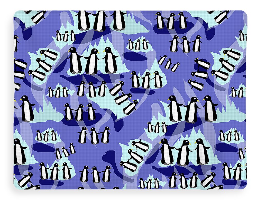 Penguins Pattern - Blanket