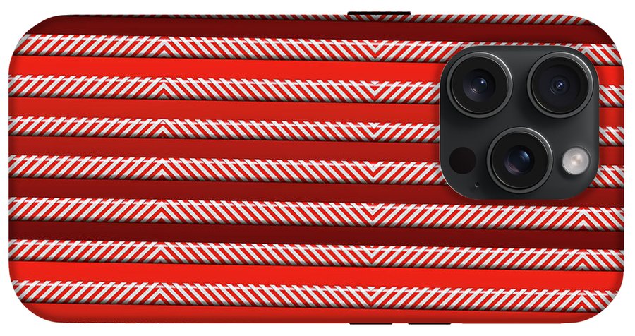 Peppermint Stripes - Phone Case