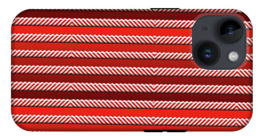 Peppermint Stripes - Phone Case