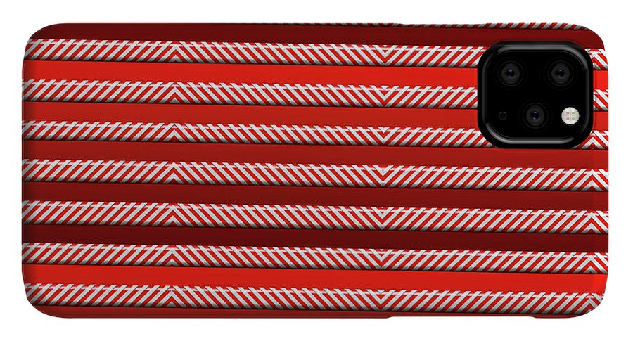 Peppermint Stripes - Phone Case