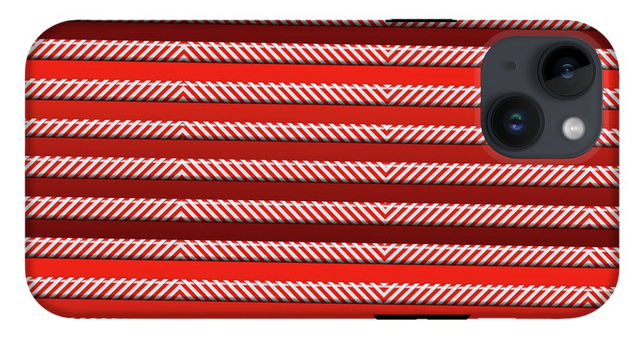 Peppermint Stripes - Phone Case