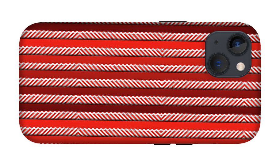 Peppermint Stripes - Phone Case