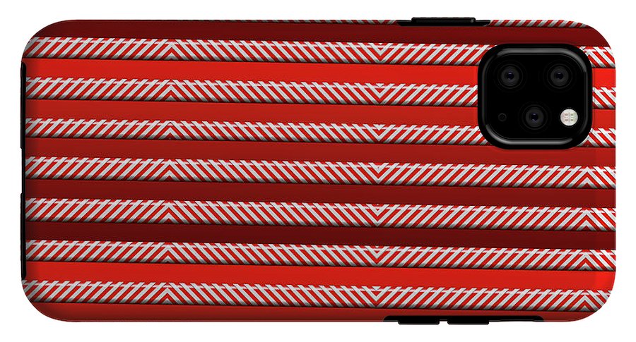 Peppermint Stripes - Phone Case